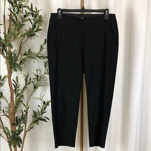 Simply Vera Vera Wang Black Elastic Waist Capri Pants Pockets Sz M (B5)